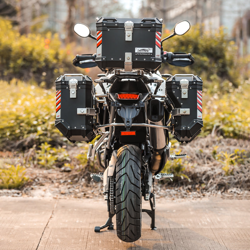 Valigie Laterali e Bauletto della Serie PIKE TRACKER - TRIUMPH Tiger 900 RALLY PRO (2021- )
