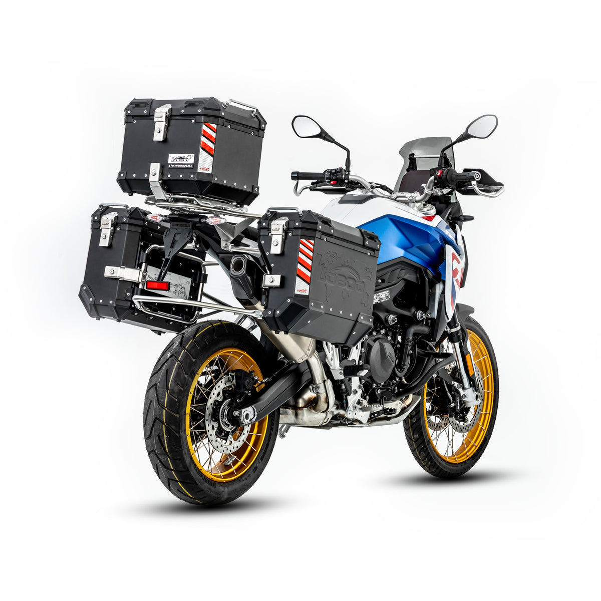 Valigie Laterali e Bauletto della Serie PIKE TRACKER - APRILIA TUAREG660