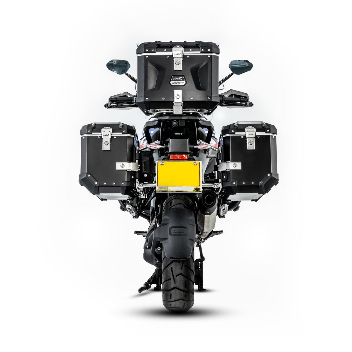 BMW R1300GS / R1300GS Adventure / TRIUMPH TIGER 1200 Aluminum Case System | LOBOO CONQUEROR Series