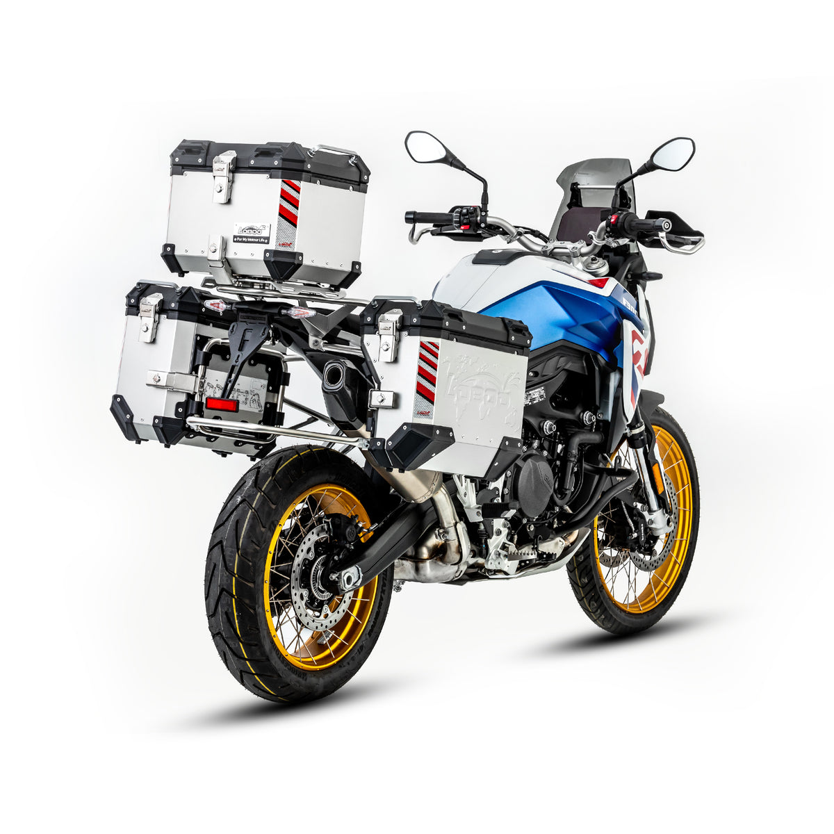 Valigie Laterali e Bauletto della Serie PIKE TRACKER - APRILIA TUAREG660