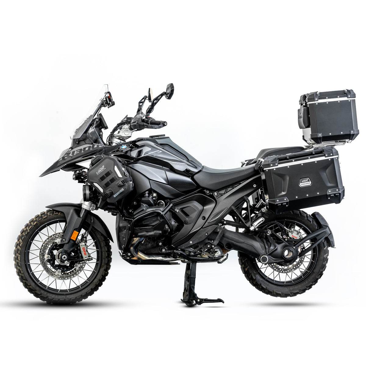 BMW R1300GS / R1300GS Adventure / TRIUMPH TIGER 1200 Aluminum Case System | LOBOO CONQUEROR Series