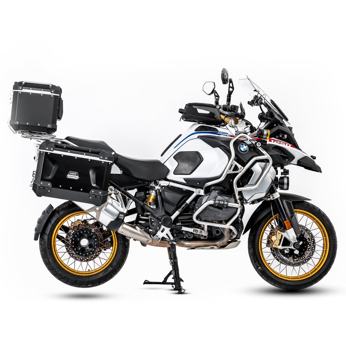 ระบบกระเป๋าเดินทางมอเตอร์ไซค์อลูมิเนียม LOBOO CONQUEROR | BMW R1300GS / R1300GS Adventure