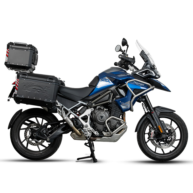 Valigie laterali e bauletto della serie PIKE TRACKER - TRIUMPH Tiger 1200 GT PRO (2023- )