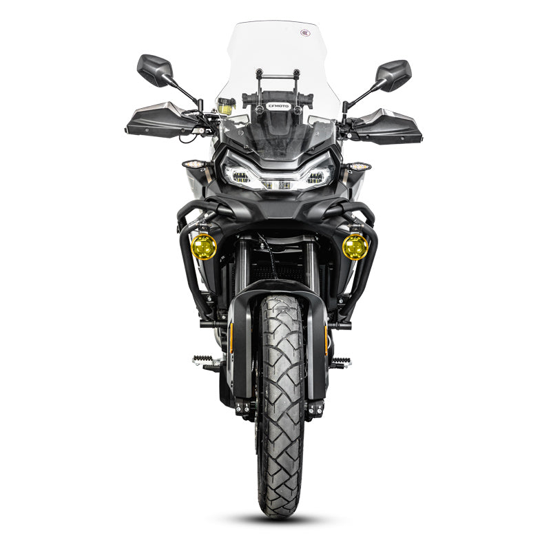 LOBOO 보조 하단 크래시 바 + 라디에이터 가드 CFMOTO 700MT (2024+)용 | 이중 보호 키트