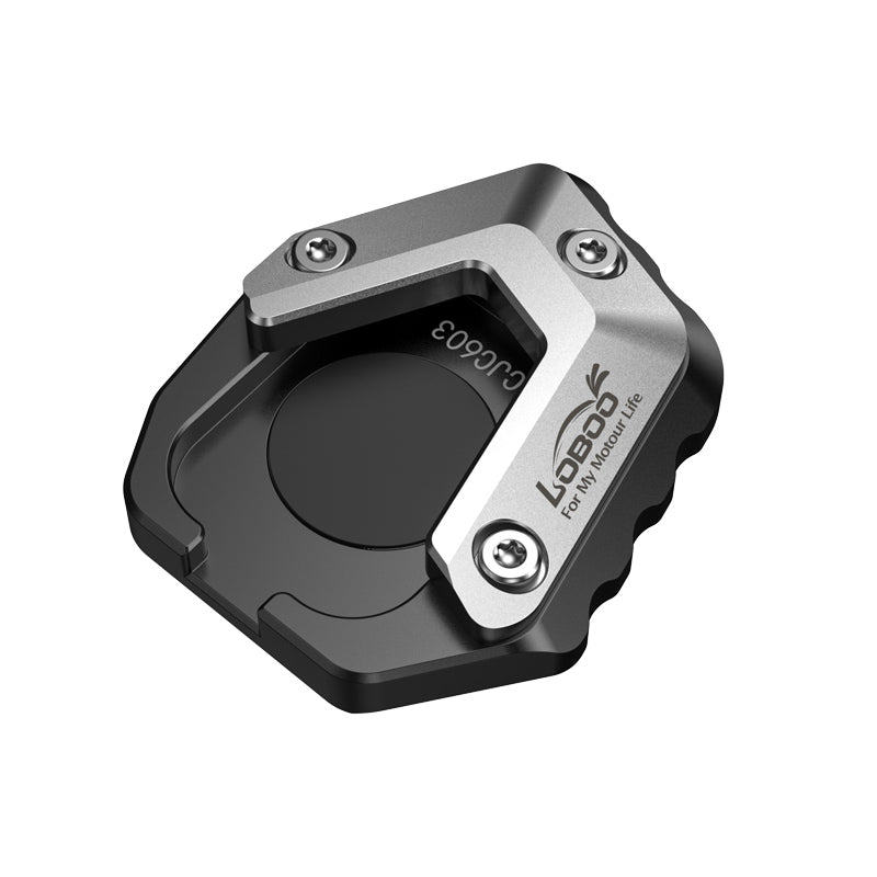 LOBOO CJC683 side stand support extension product image with LOBOO branding