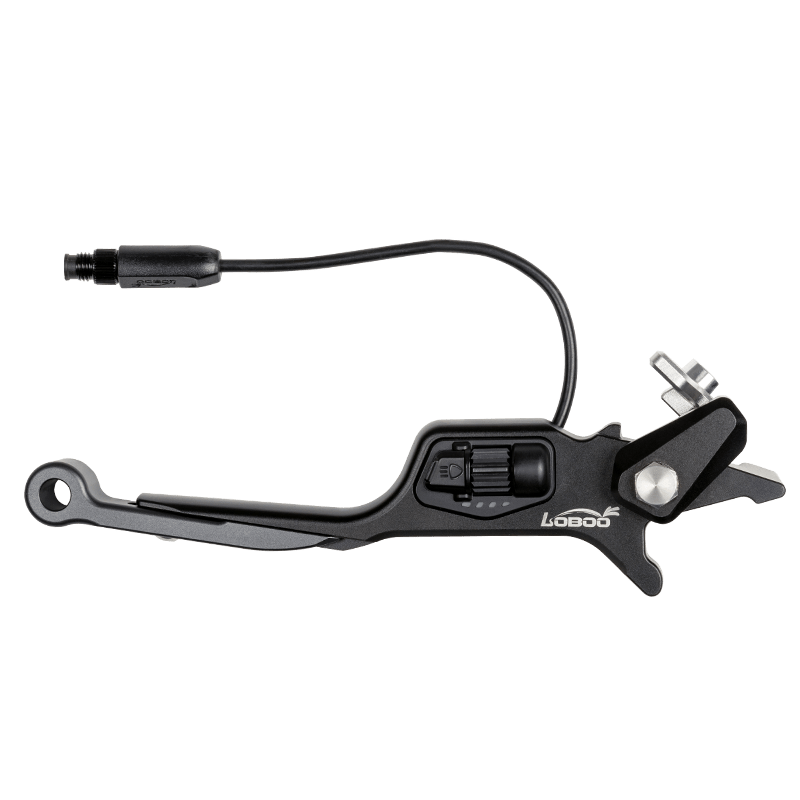 CLU372 Brake Lever With Integrated Light Switch - LOBOO