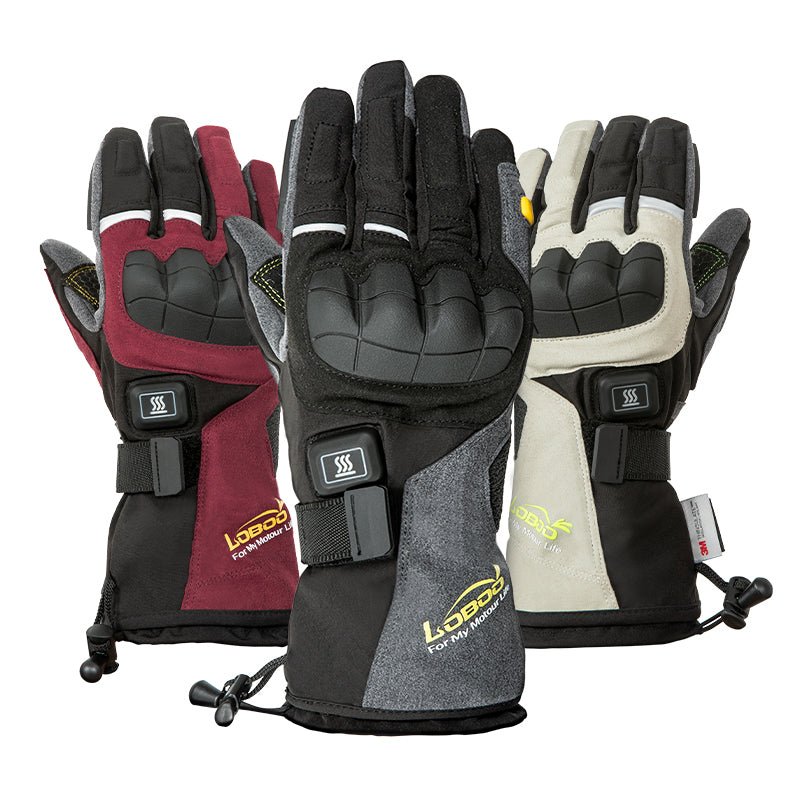 Electric Heated Riding Motorcycle Gloves - LOBOO