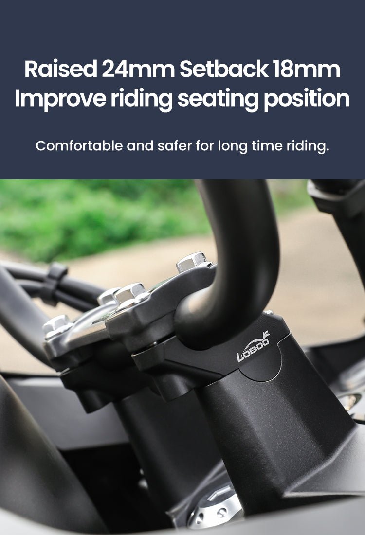 HONDA CB400X/NC750X Bar Risers - LOBOO