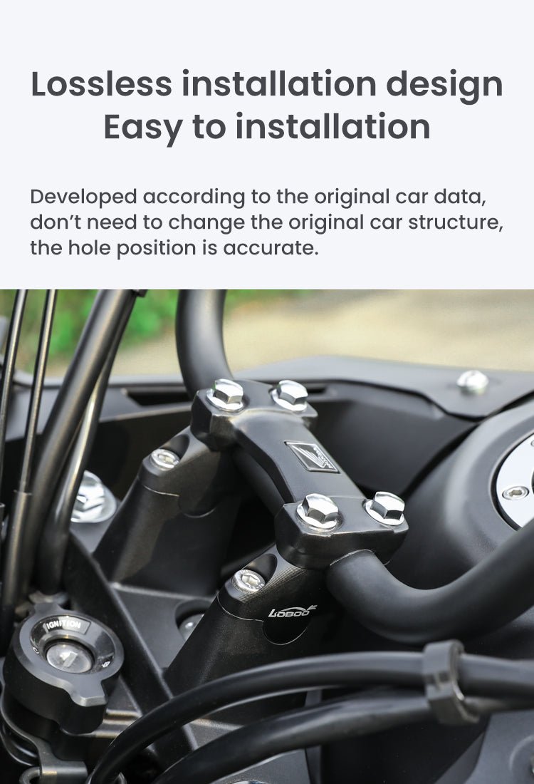 HONDA CB400X/NC750X Bar Risers - LOBOO