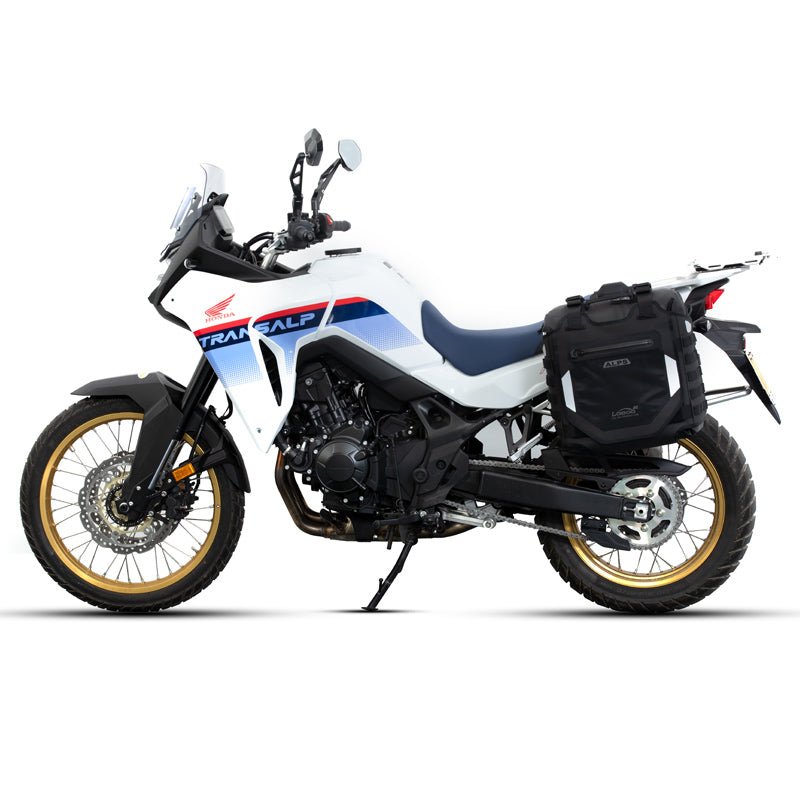 LOBOO Alps Inflatable Waterproof Side Bags (23L/30L) | Shock - Absorbing Soft Panniers with Anti - Theft Lock - LOBOO