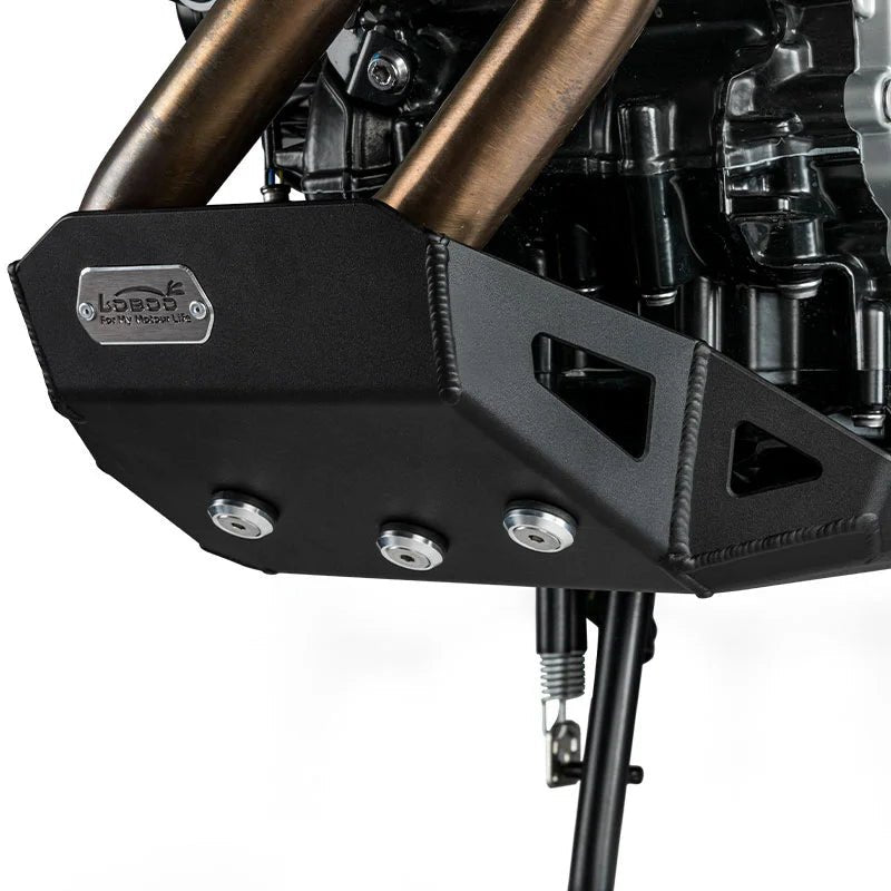 LOBOO Aluminum Engine Guard Skid Plate for BMW F850GS & F850GS Adventure (2021-Present) - LOBOO