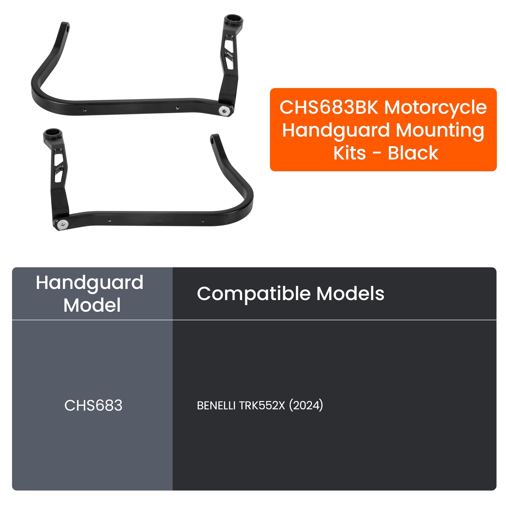 LOBOO Aluminum Handguard System for Benelli TRK 552X (2024+) | Adjustable Wind Shield & Protection Kit - LOBOO