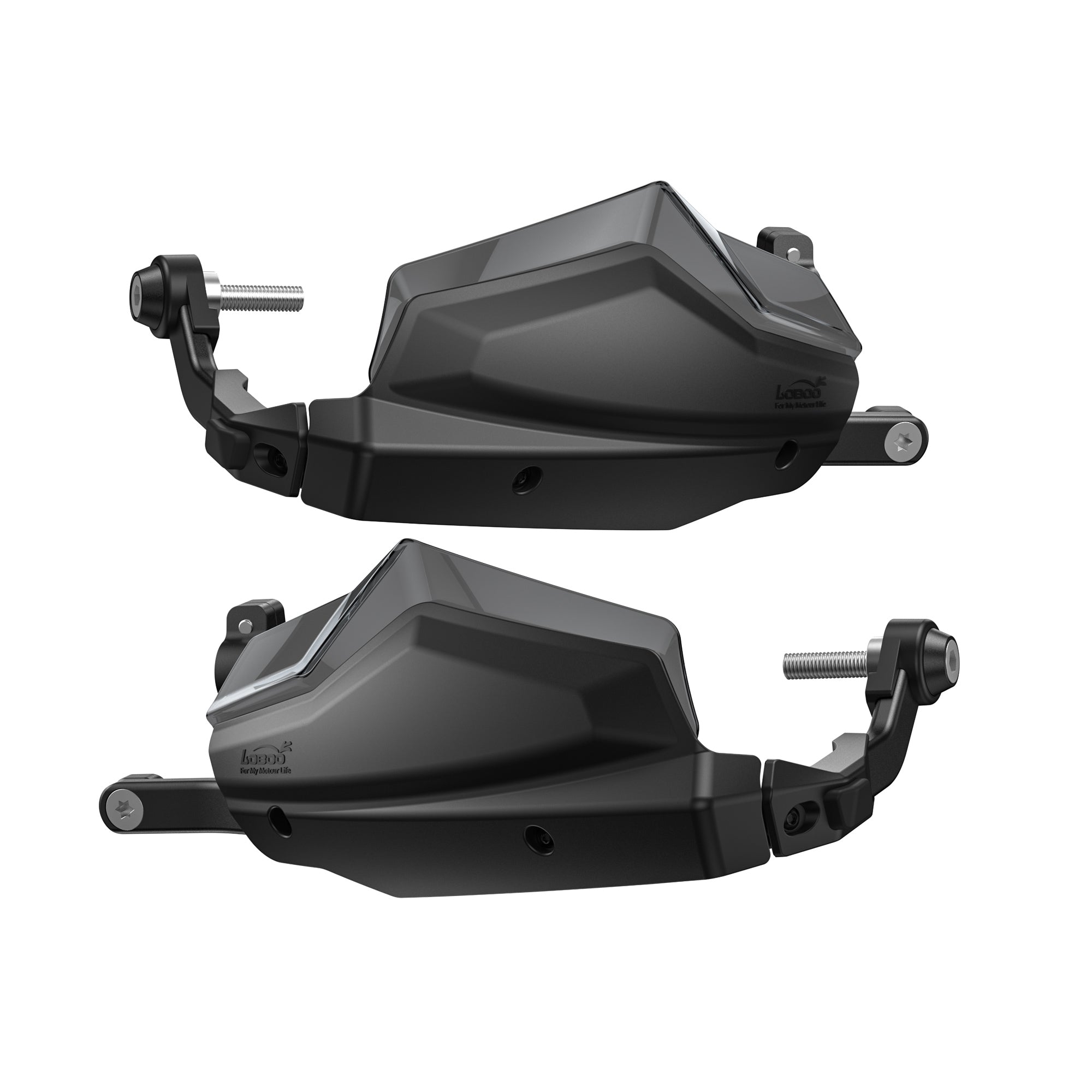 LOBOO Aluminum Handguard System for KTM 790/890 & Norden 901 | Adjustable Windshield & Crash Protection - LOBOO