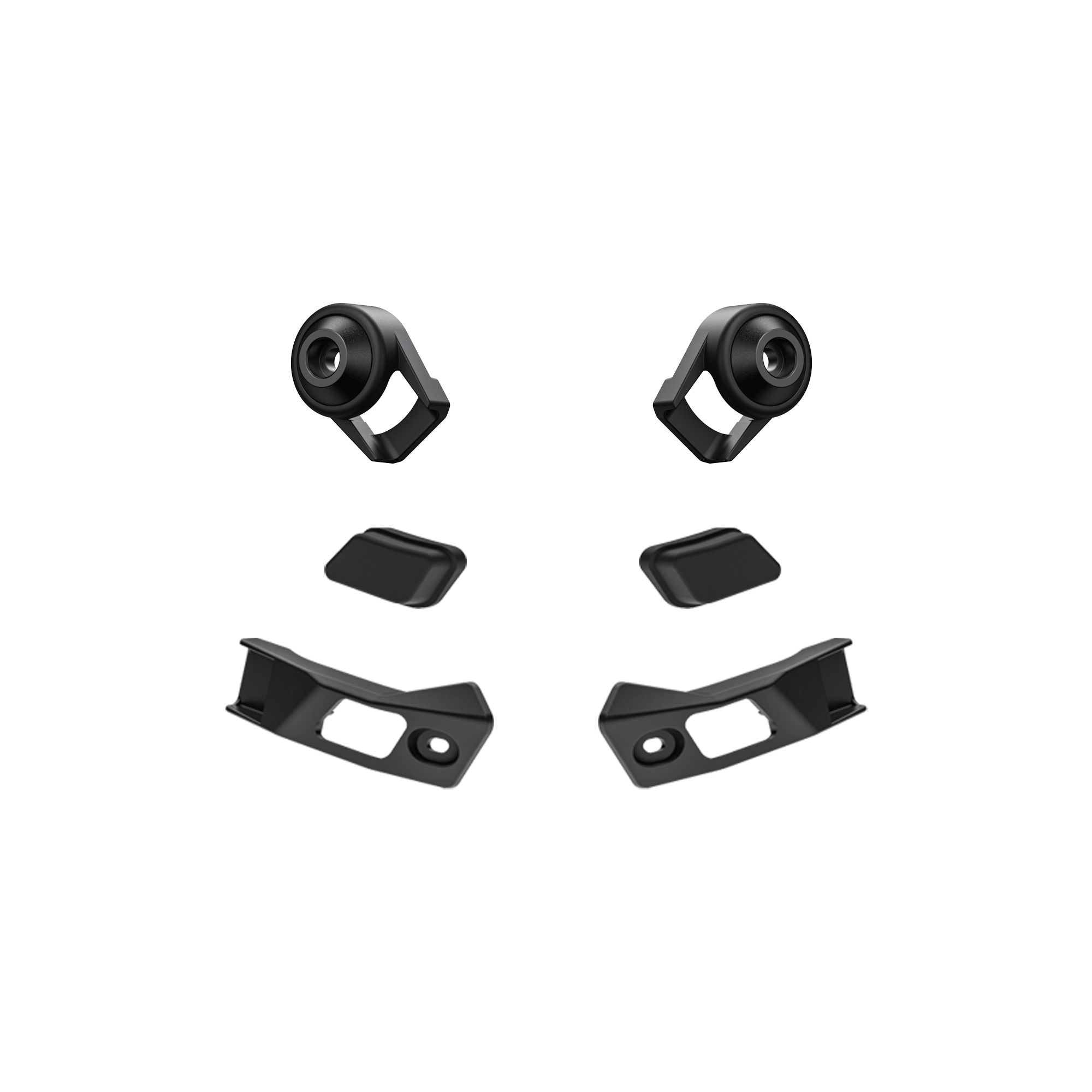 LOBOO Aluminum Handguard System for Triumph Scrambler 1200XE (2024+) | Adjustable Windshield & Impact Sliders - LOBOO