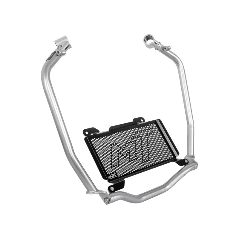 LOBOO Auxiliary Lower Crash Bar + Radiator Guard for CFMOTO 700MT (2024+) | Dual Protection Kit - LOBOO