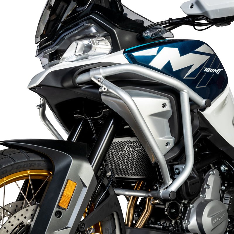 LOBOO Auxiliary Lower Crash Bar + Radiator Guard for CFMOTO 700MT (2024+) | Dual Protection Kit - LOBOO