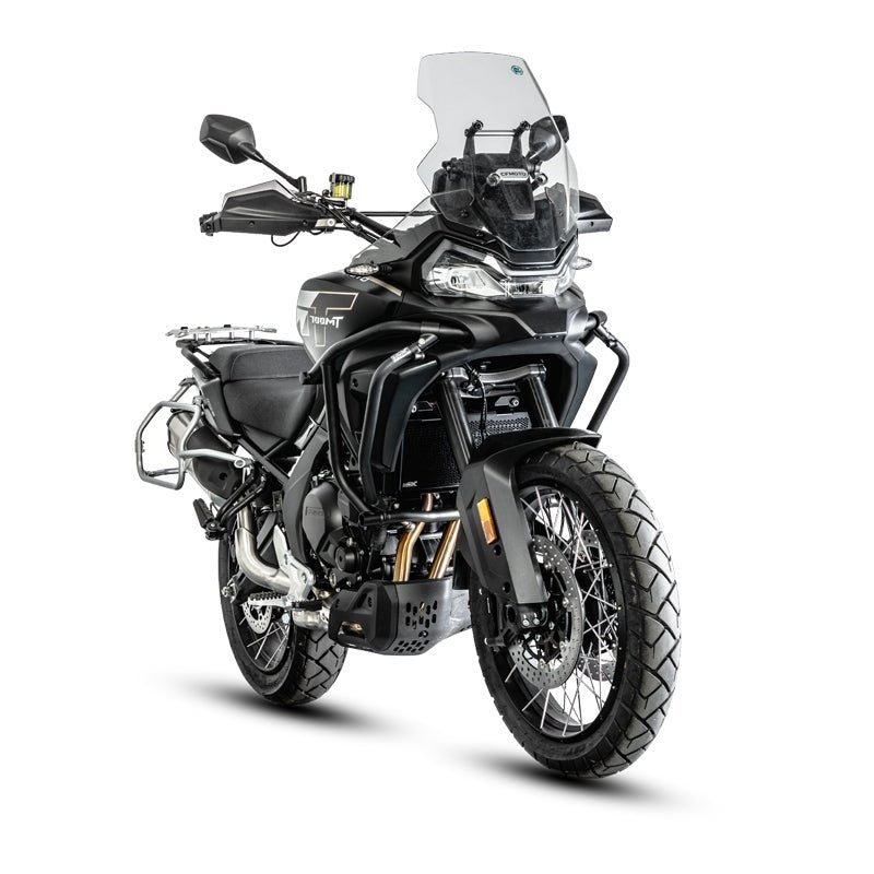 LOBOO Auxiliary Lower Crash Bar + Radiator Guard for CFMOTO 700MT (2024+) | Dual Protection Kit - LOBOO