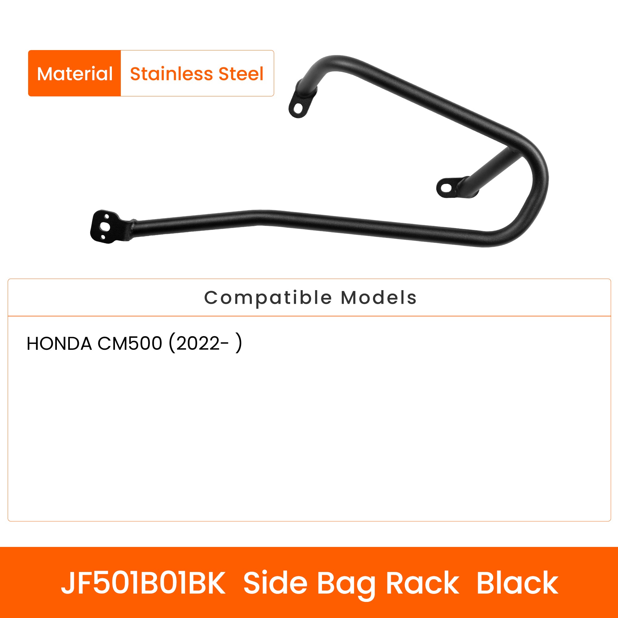 LOBOO BCB12BK Vintage 12L Motorcycle Side Bag | Waterproof & Quick - Release for Honda/Triumph - LOBOO