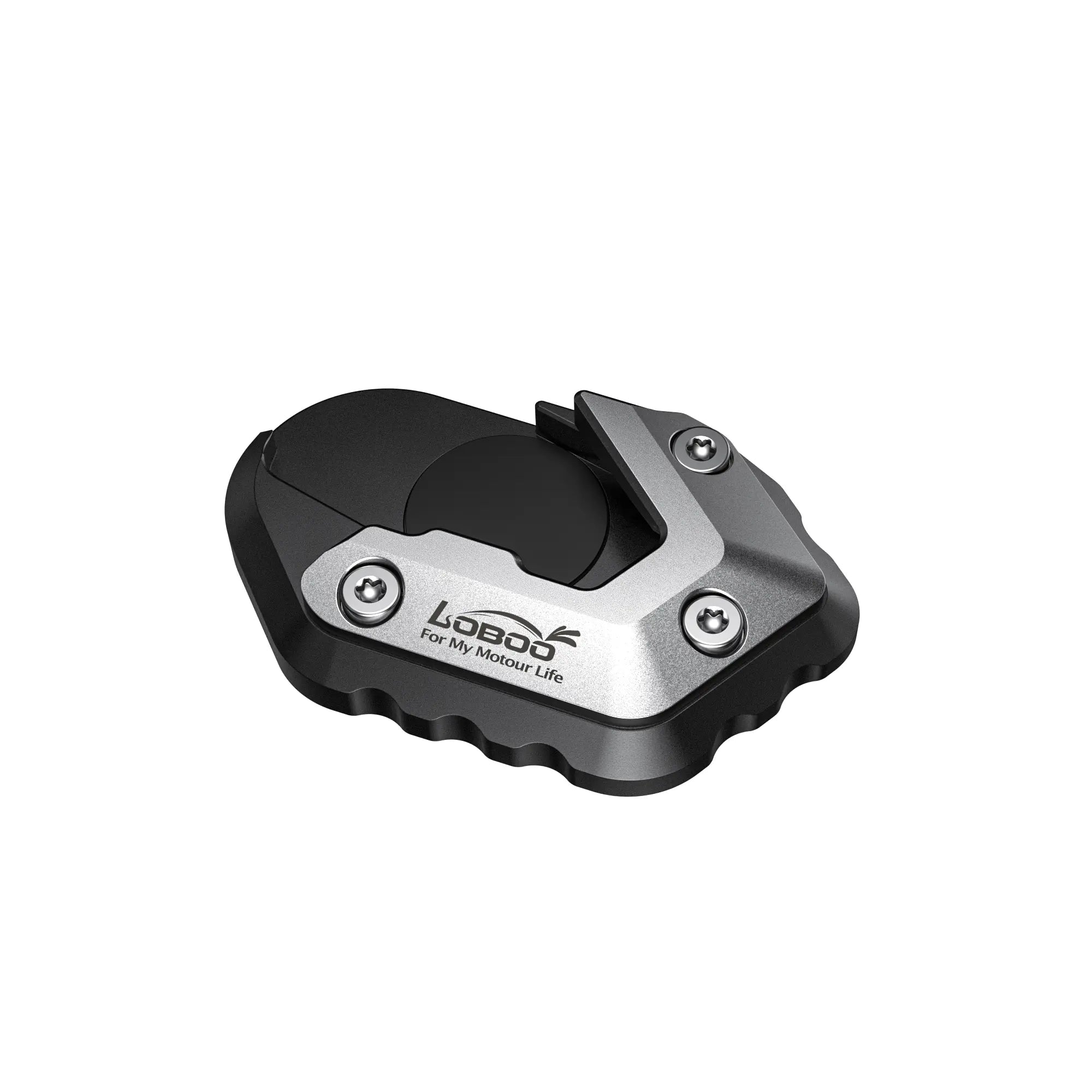 LOBOO CJC151 - CN Side Stand Foot Enlarger for BMW R1300GS | CNC Aluminum Kickstand Pad - LOBOO