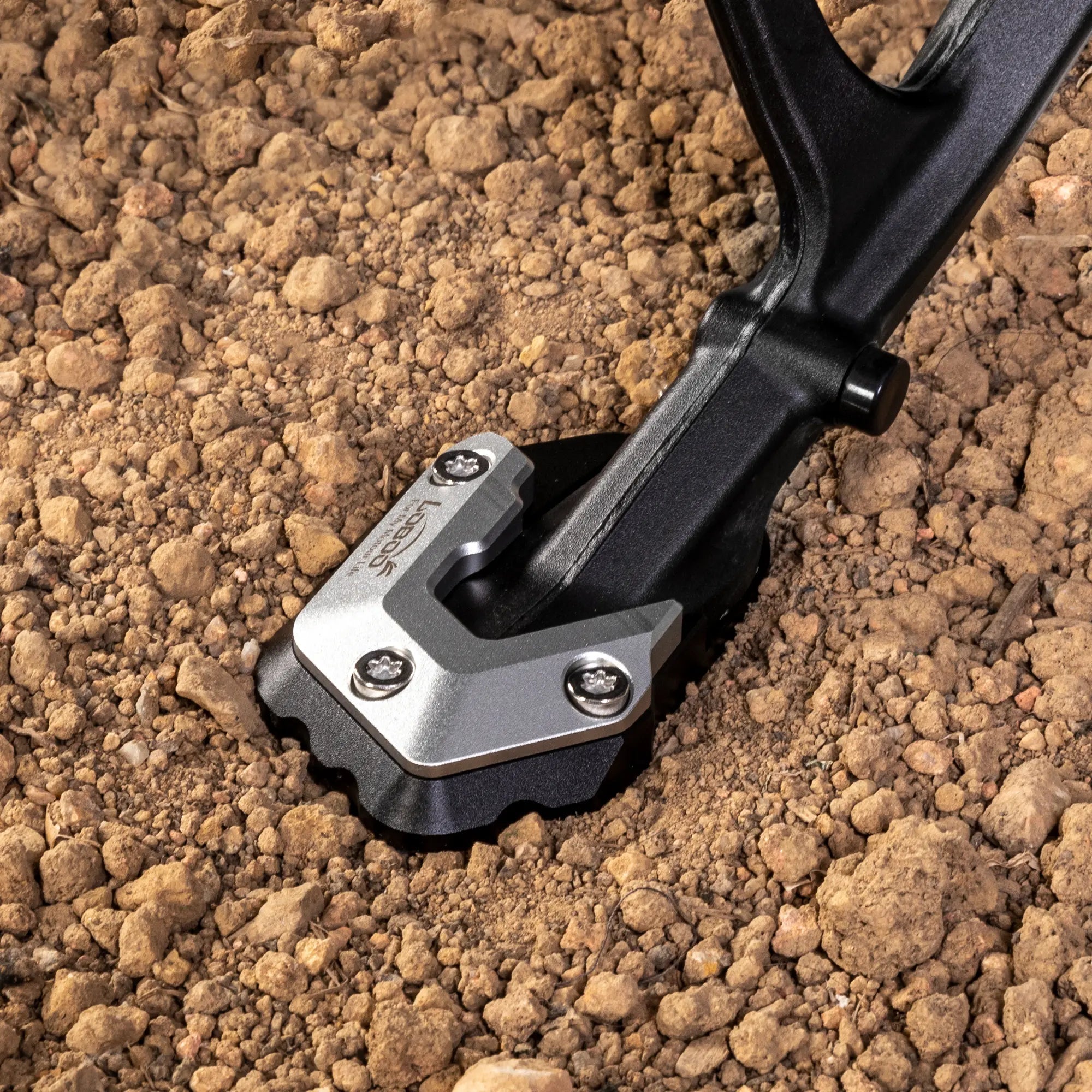 LOBOO CJC151 - CN Side Stand Foot Enlarger for BMW R1300GS | CNC Aluminum Kickstand Pad - LOBOO