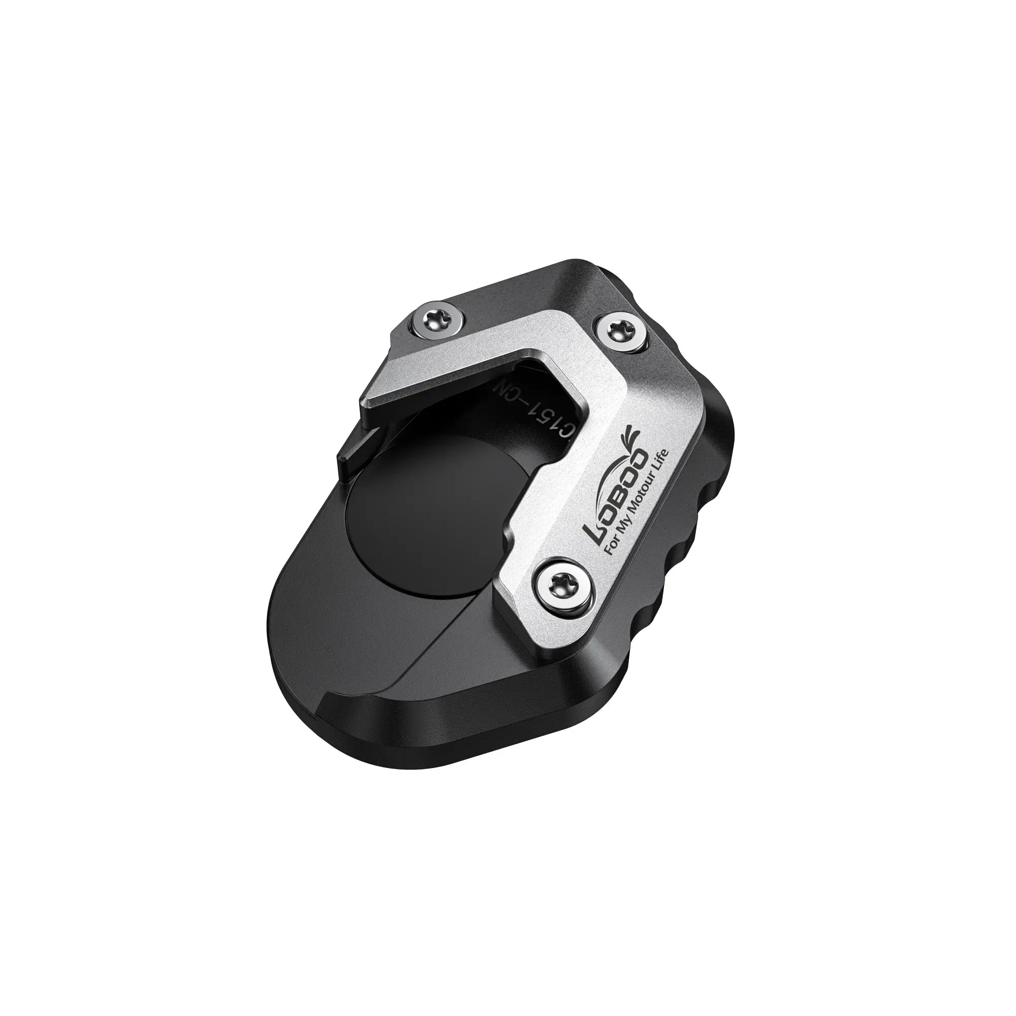 LOBOO CJC151 - CN Side Stand Foot Enlarger for BMW R1300GS | CNC Aluminum Kickstand Pad - LOBOO