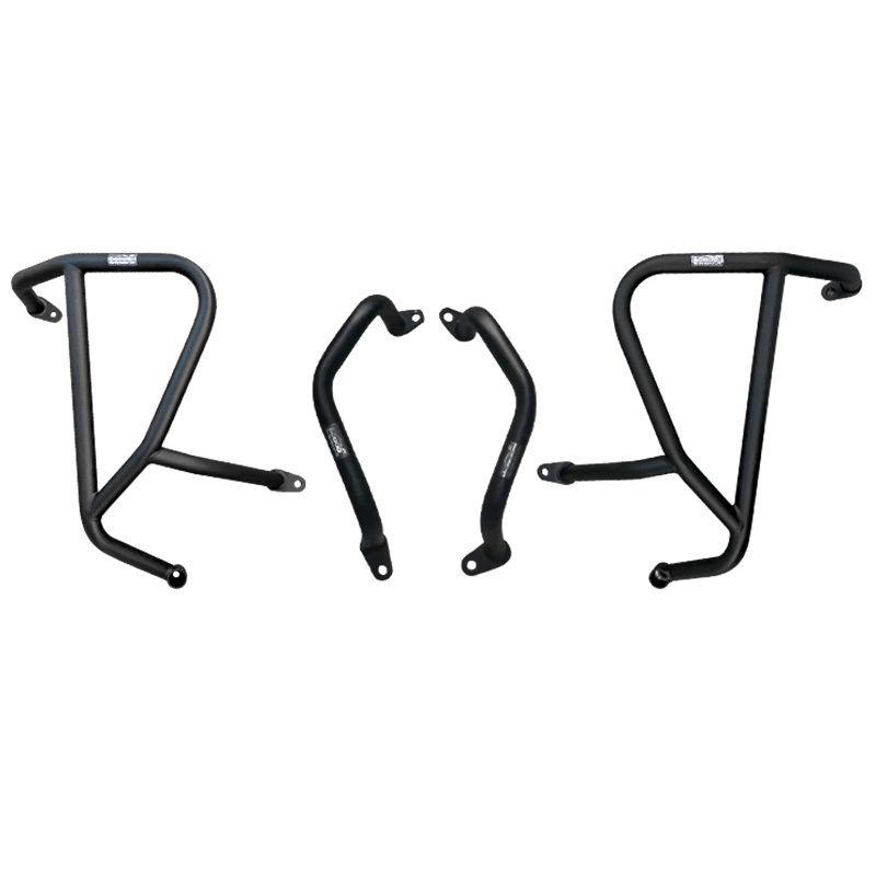 LOBOO Crash Bar for Honda CB400X (2021+) & CB500X (2019+) | 304 Stainless Steel Upper & Lower Engine Guard - LOBOO