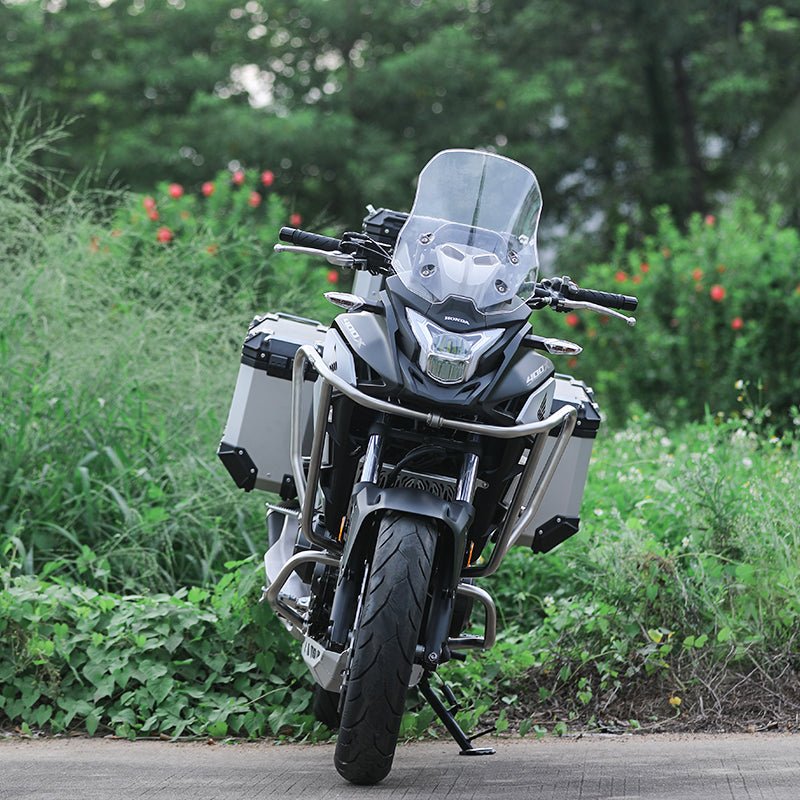 LOBOO Crash Bar for Honda CB400X (2021+) & CB500X (2019+) | 304 Stainless Steel Upper & Lower Engine Guard - LOBOO