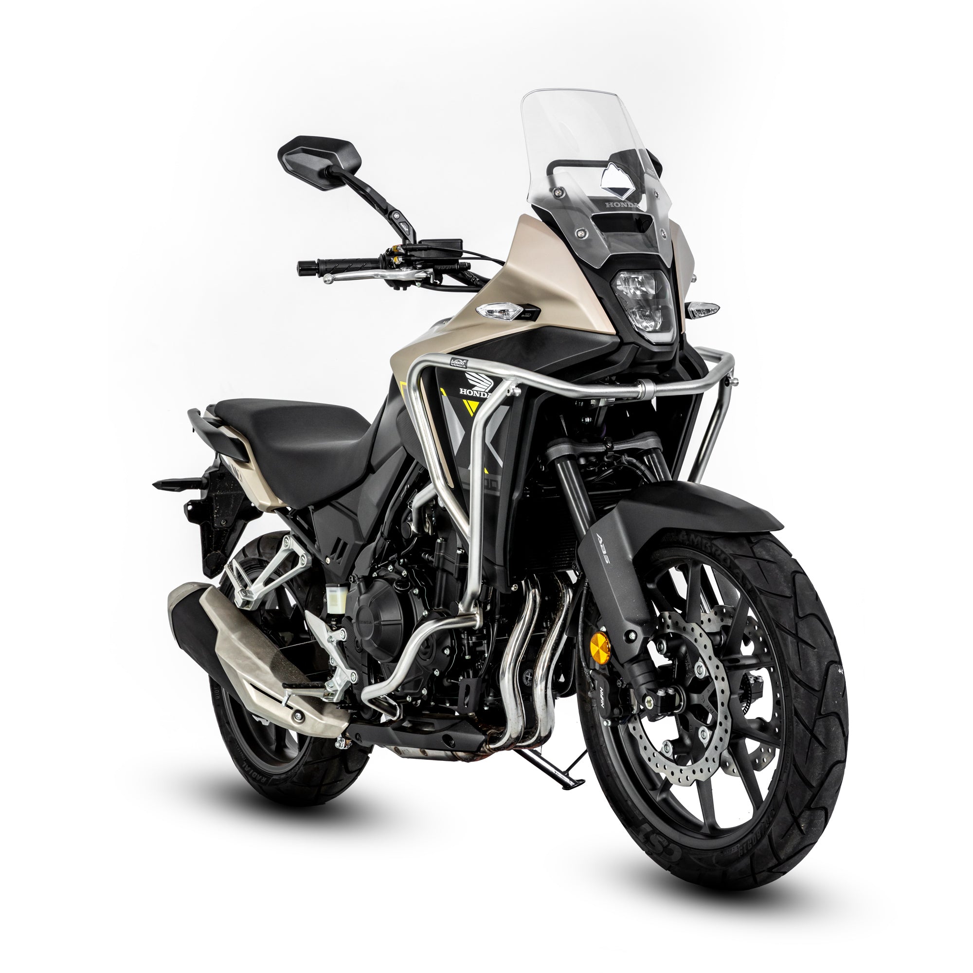 LOBOO Crash Bar for Honda NX400 / NX500 (2024+) | 304 Stainless Steel Engine Guard System - LOBOO