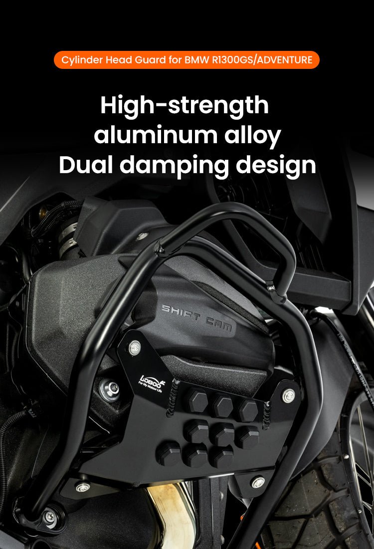 LOBOO Cylinder Head Guard for BMW R1300GS / Adventure (2023+) - LOBOO