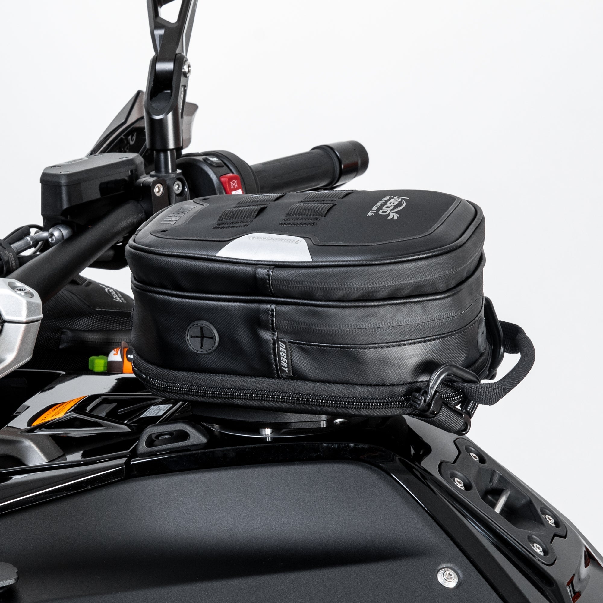 LOBOO DESERT Motorcycle Tank Bag (BTB0S5BK) - LOBOO