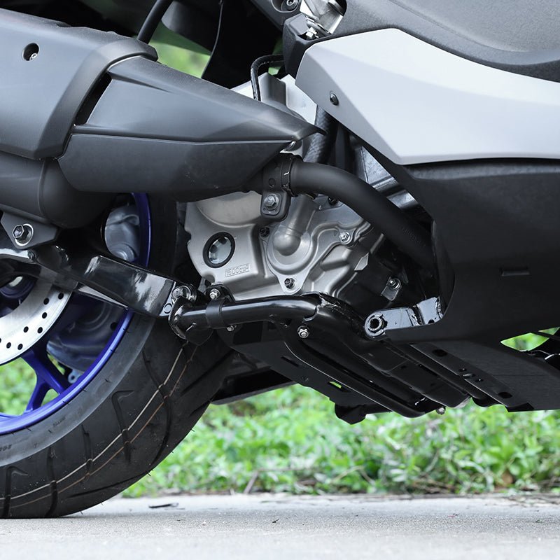 LOBOO Engine Guard for Yamaha XMAX 300 (2021+) | 3mm Aluminum Skid Plate & Gravel Shield - LOBOO