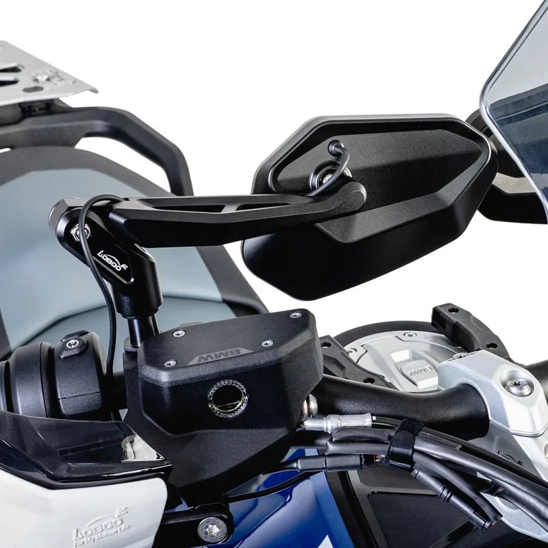 LOBOO Foldable Motorcycle Rearview Mirrors for BMW R1300GS / R1300GS ADV | Anti-Glare - LOBOO