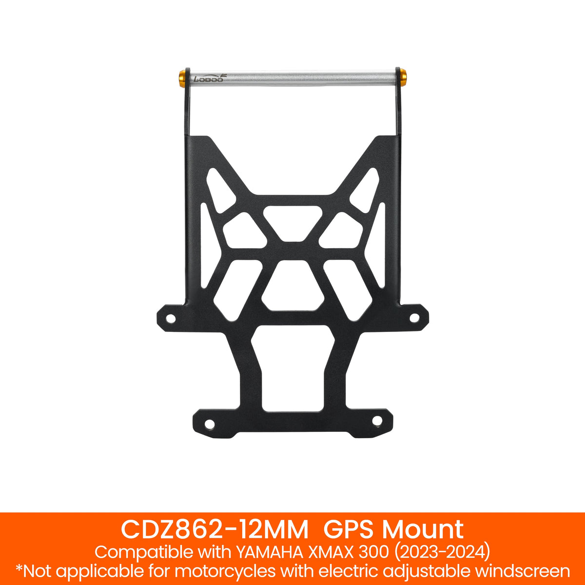 LOBOO GPS Mount for Yamaha XMAX300 / 12mm & 22mm Bars - LOBOO