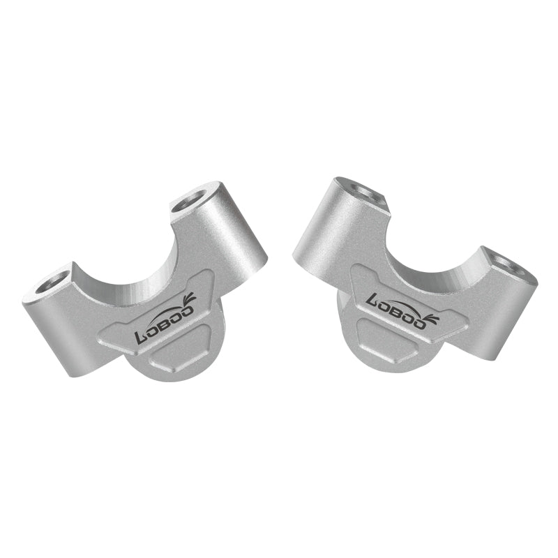 LOBOO Handlebar Risers for VOGE DS525X / DS625X | 25mm Rise | CNC Aluminum - LOBOO
