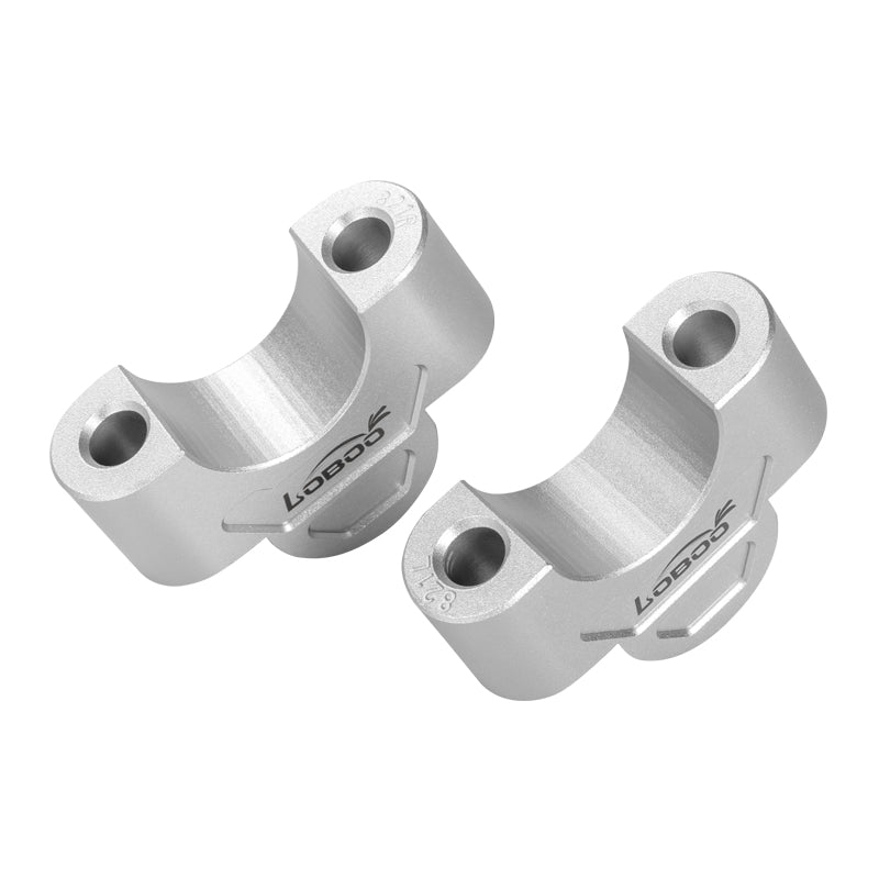 LOBOO Handlebar Risers for VOGE DS525X / DS625X | 25mm Rise | CNC Aluminum - LOBOO
