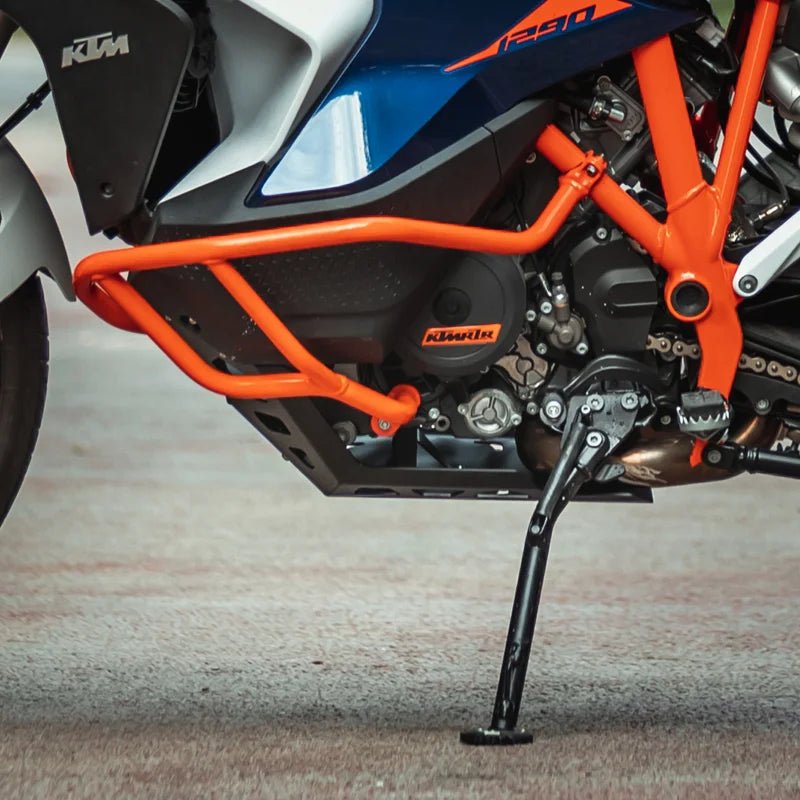 LOBOO Heavy - Duty Engine Guard Skid Plate for KTM 1290 Super Adventure S / R (2022 - 2026) | 3mm Aluminum Protection - LOBOO