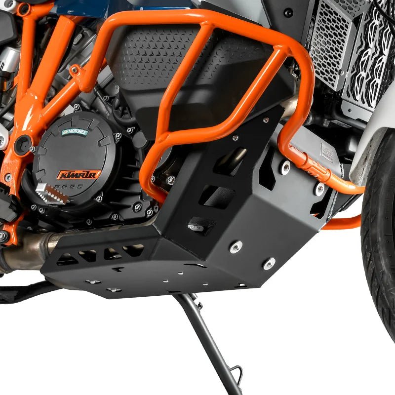 LOBOO Heavy - Duty Engine Guard Skid Plate for KTM 1290 Super Adventure S / R (2022 - 2026) | 3mm Aluminum Protection - LOBOO