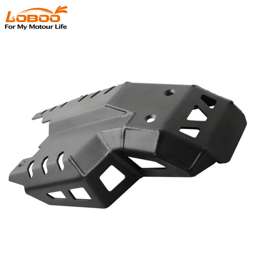 LOBOO Heavy-Duty Skid Plate for Honda CB500X (2019+) & NX500 | CB400X (2021-) |NX400|4mm Aluminum Bash Plate - LOBOO