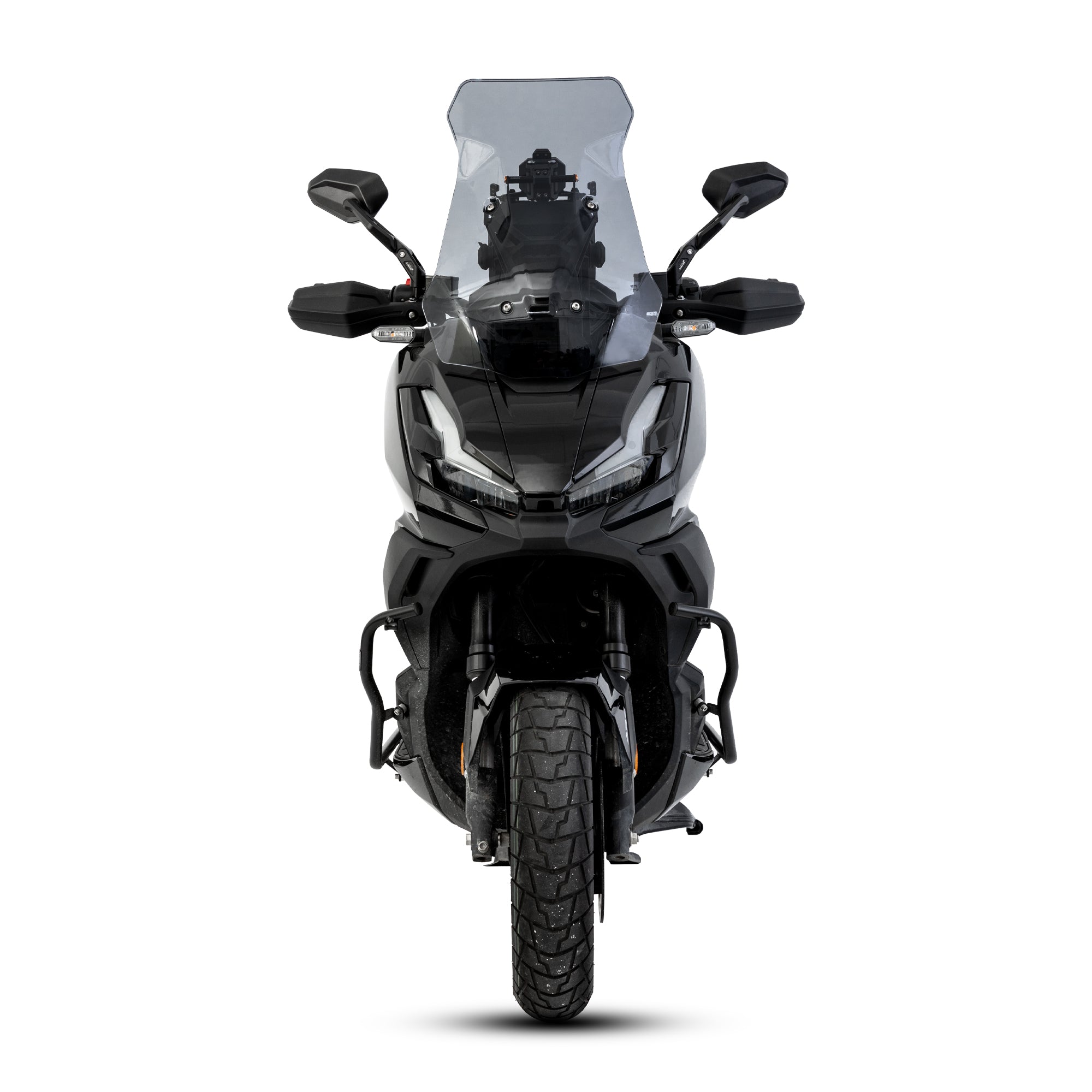 LOBOO High - Strength PC Windshield for Honda ADV350 (2025+) | Transparent & Light Gray - LOBOO