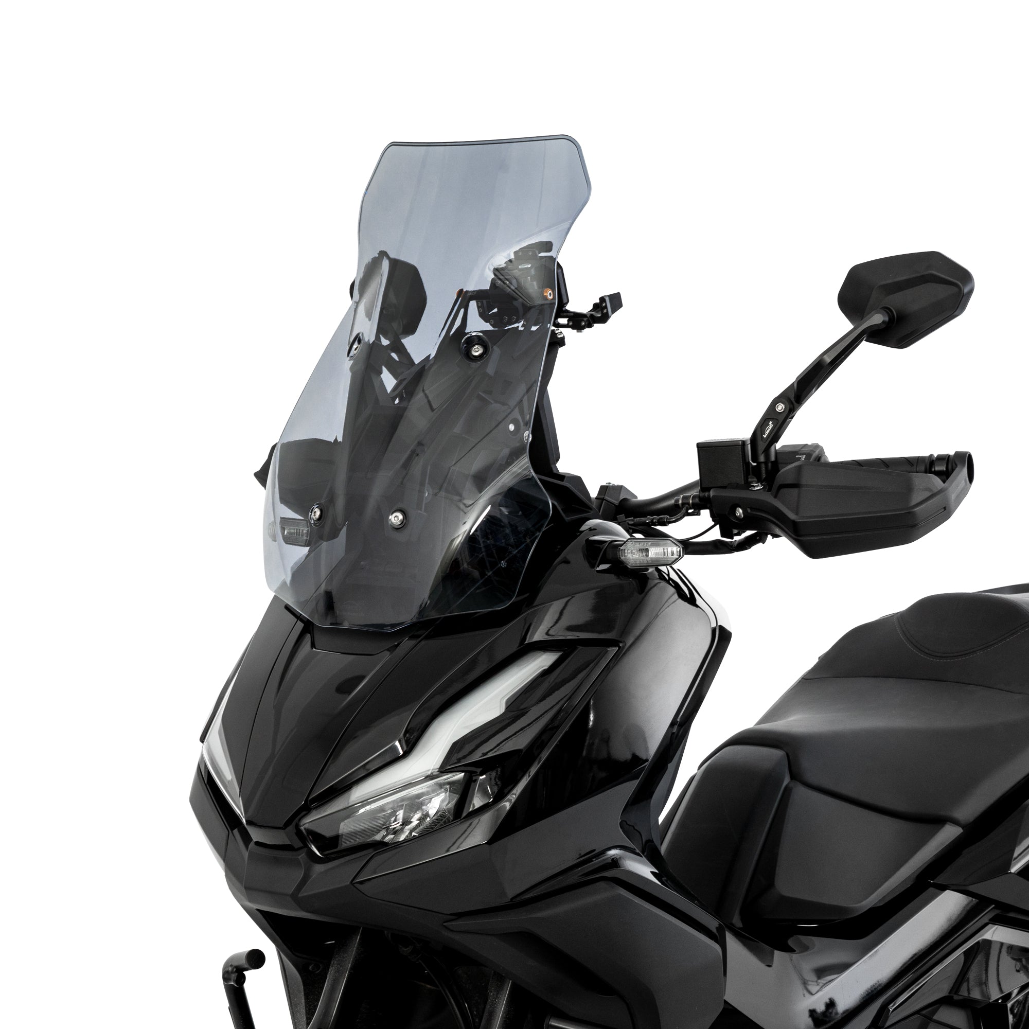 LOBOO High - Strength PC Windshield for Honda ADV350 (2025+) | Transparent & Light Gray - LOBOO