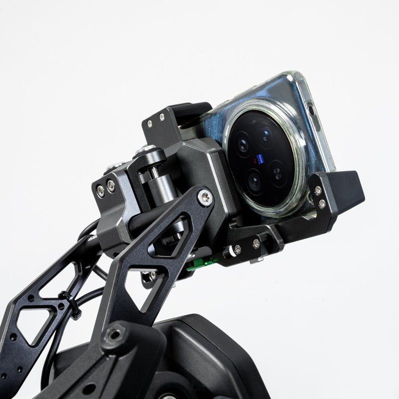 LOBOO PH06 Anti - Vibration Phone Mount - Magnetic Damping + 15W Wireless Charging - Aluminum Motorcycle Holder (Fits 4.7" - 7.2" Phones) - LOBOO