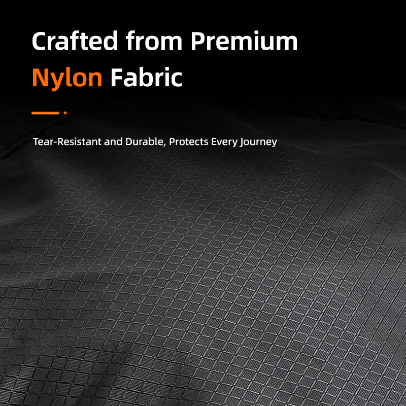 LOBOO Portable Helmet Storage Bag (BHB01BK) | Foldable Nylon Backpack for Motorcycle Helmets - LOBOO