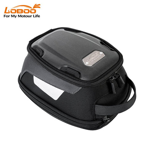 LOBOO Quick - Lock Tank Bag (Expandable) | 2520D Ballistic Nylon Adventure Luggage for BMW, KTM & Ducati - LOBOO