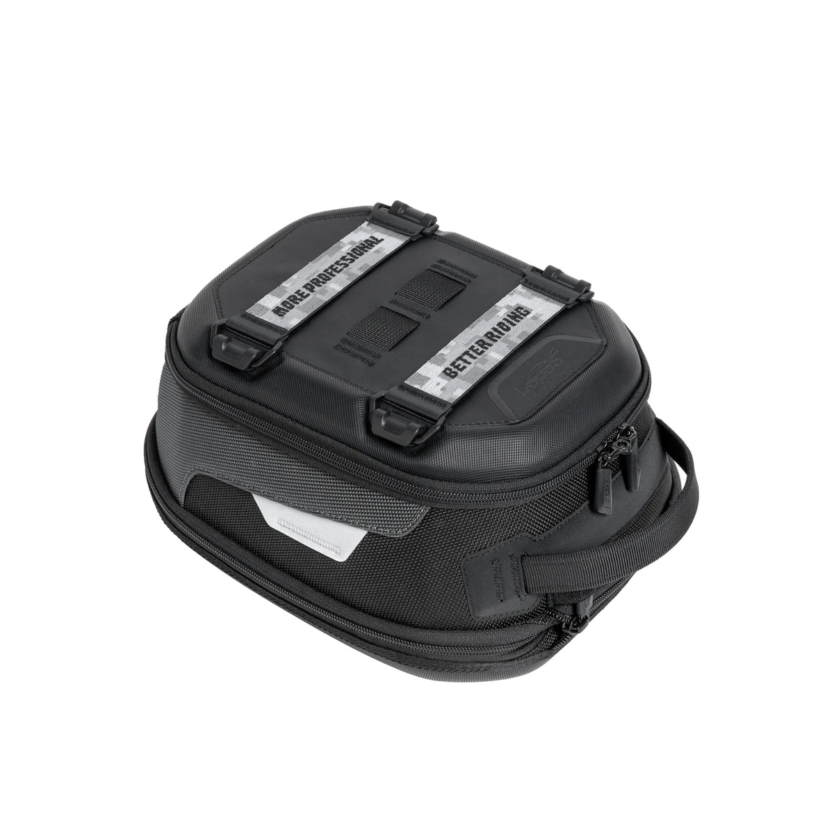 LOBOO Quick-Release Magnetic Motorcycle Tank Bag (BTB10PBK) for BMW R1250GS R1300GS, Honda Transalp Africa Twin, KTM ADV & More - LOBOO