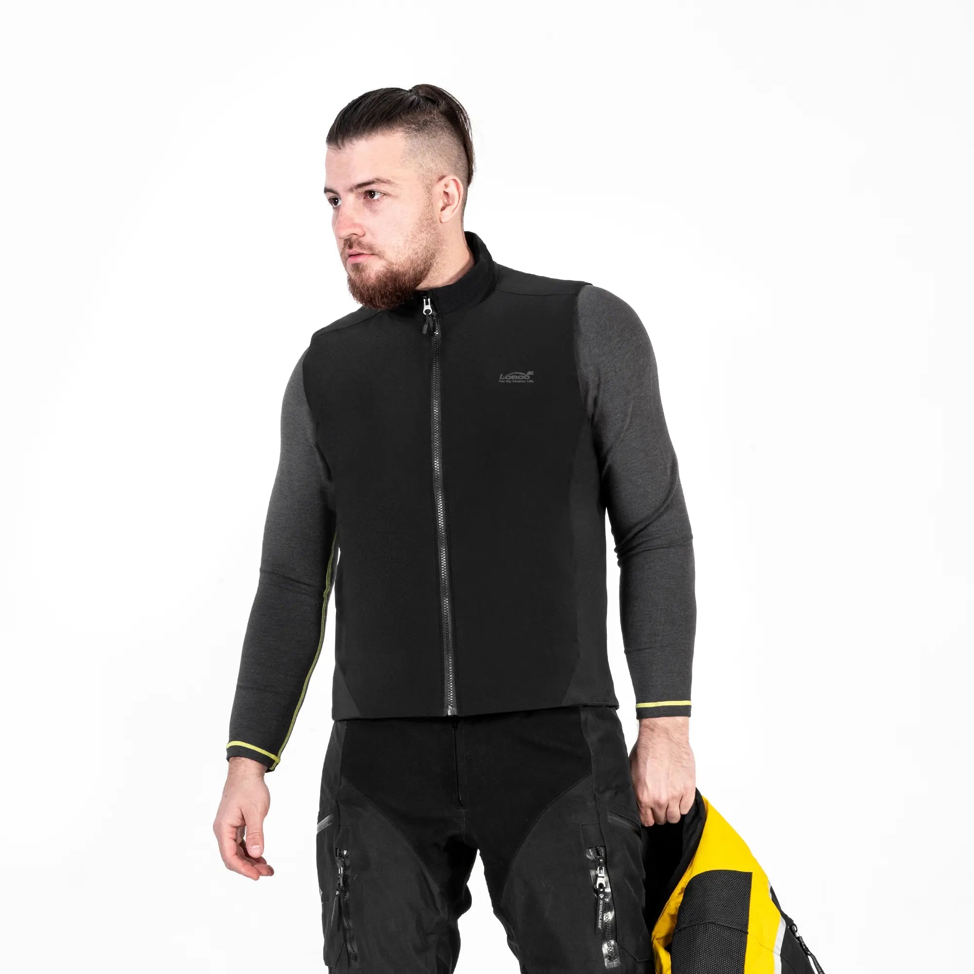LOBOO RJR10 Electric Heating Vest | 3M Thinsulate & Carbon Fiber Smart Warmer with Dual - Zone Control - LOBOO