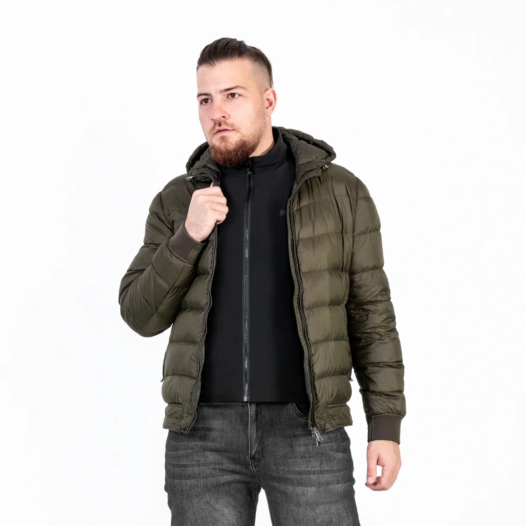 LOBOO RJR10 Electric Heating Vest | 3M Thinsulate & Carbon Fiber Smart Warmer with Dual - Zone Control - LOBOO