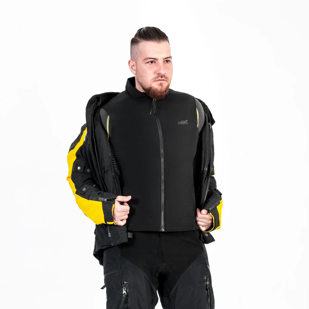 LOBOO RJR10 Electric Heating Vest | 3M Thinsulate & Carbon Fiber Smart Warmer with Dual-Zone Control - LOBOO