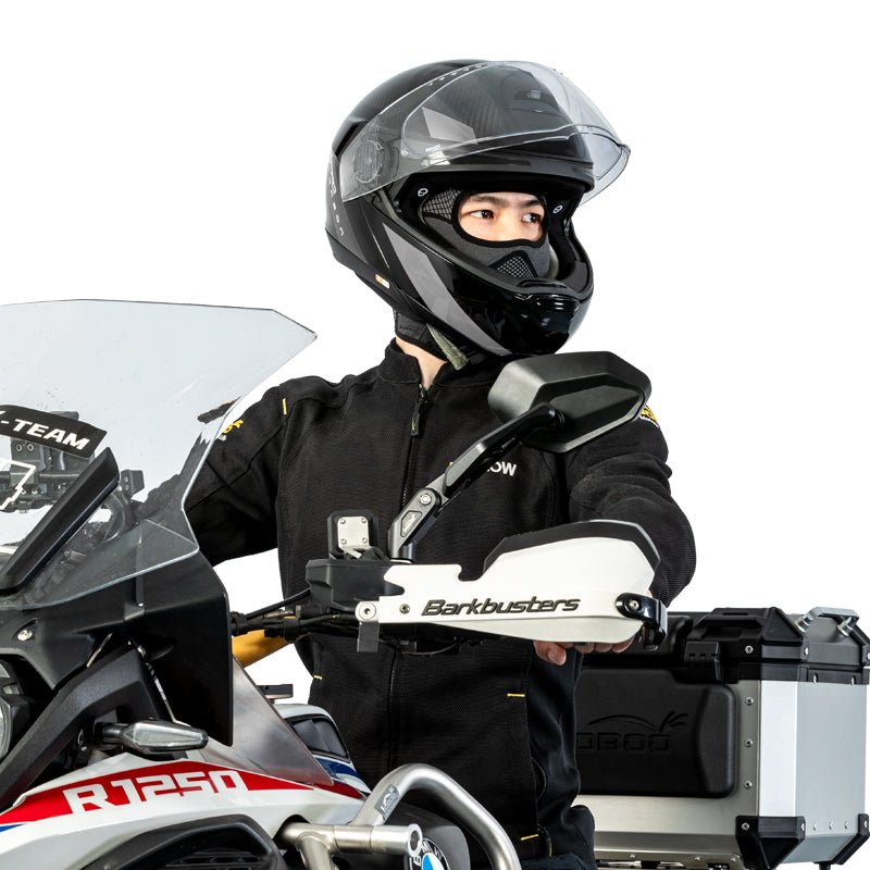 LOBOO RTT22 Riding Headgear | COOLMAX Motorcycle Balaclava & Samurai Mask - LOBOO