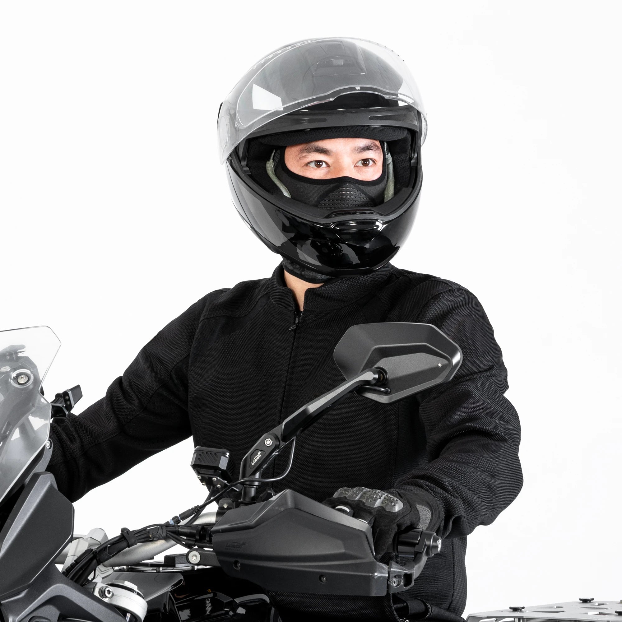 LOBOO RTT22 Riding Headgear | COOLMAX Motorcycle Balaclava & Samurai Mask - LOBOO