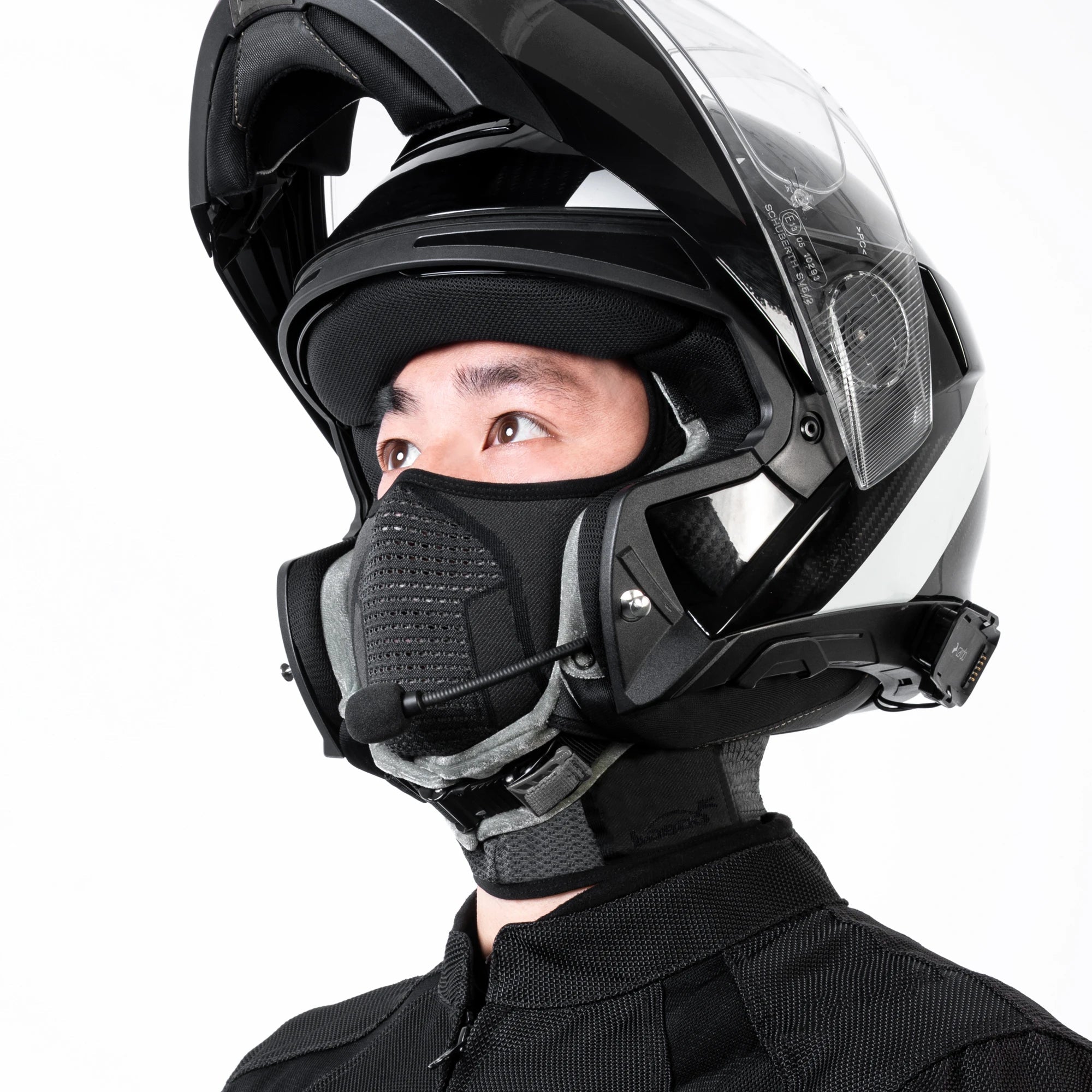 LOBOO RTT22 Riding Headgear | COOLMAX Motorcycle Balaclava & Samurai Mask - LOBOO